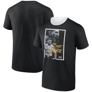 Men's UFC Black Kamaru Usman Staredown T-Shirt (Copy)