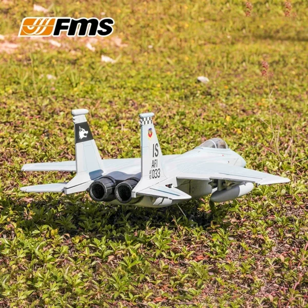 Fms Full Scale Remote Control 64mm Channel Surge Power Simulation F-15 Eagle V2 Fixed Wing Foam Like Real Fighter Model - Image 3