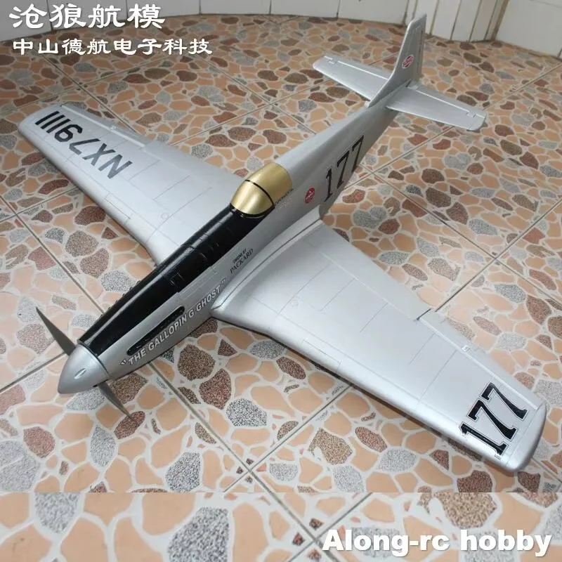 New Remote-Controlled Aircraft Hover Racing Version P51 Mustang Fighter Simulation Model Outdoor Toy Exquisite Model Aircraft