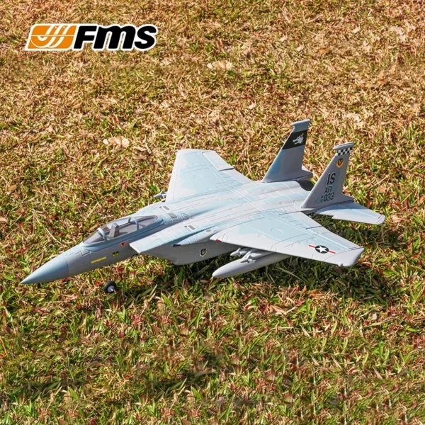 Fms Full Scale Remote Control 64mm Channel Surge Power Simulation F-15 Eagle V2 Fixed Wing Foam Like Real Fighter Model - Image 2