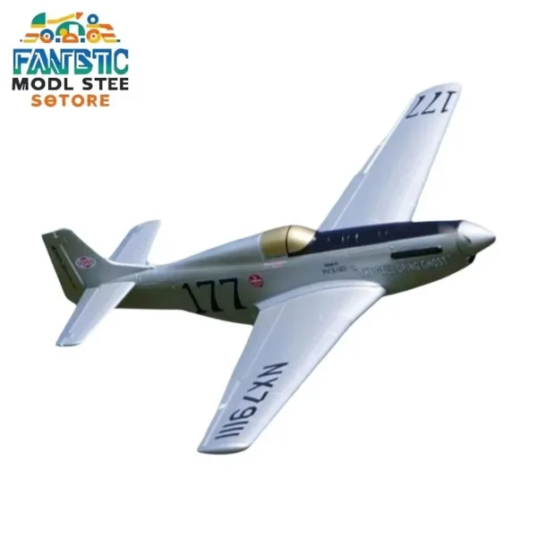 New Remote-Controlled Aircraft Hover Racing Version P51 Mustang Fighter Simulation Model Outdoor Toy Exquisite Model Aircraft - Image 2