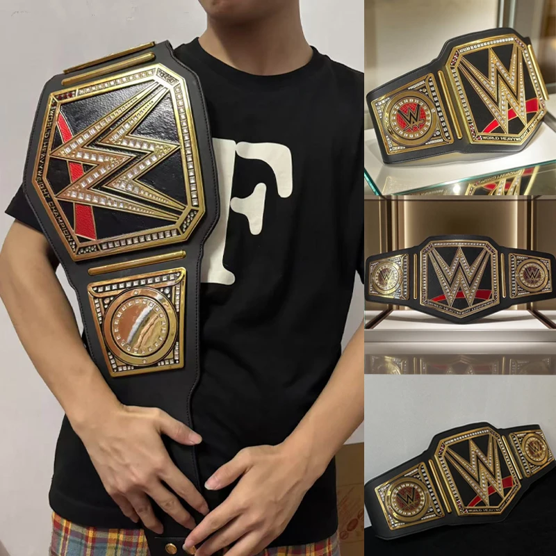 1/1 Boxing Championship Belt Anime Figure Character Occupation Wrestling Gladiators Belt Collectible Souvenirs Model Toys Gifts