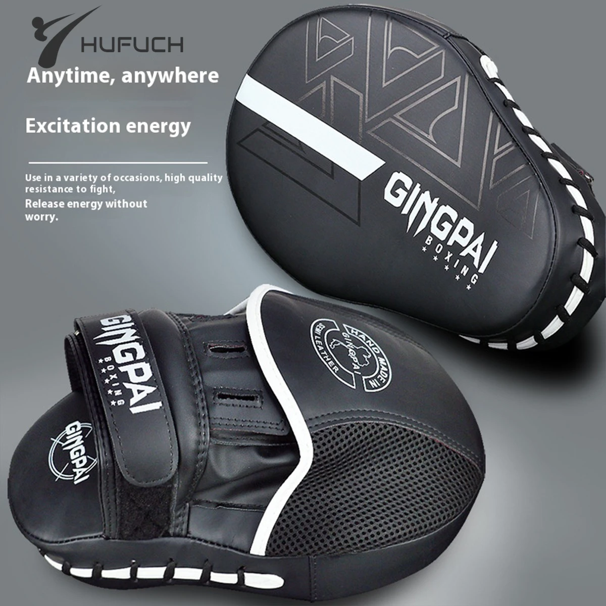 Professional Boxing Target Pads Fight Punching Bag Sanda Training Gloves Kicking Pad PU Training Gear Sparring Boxing Bags